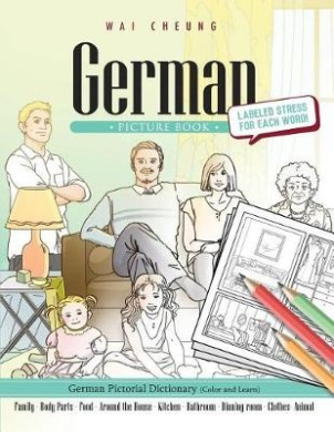 German Picture Book: German Pictorial Dictionary (Color and Learn) cover