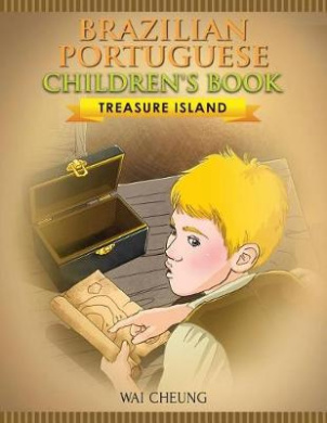 Brazilian Portuguese Children's Book: Treasure Island cover