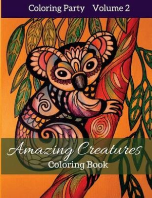 Amazing Creatures: Coloring Book cover