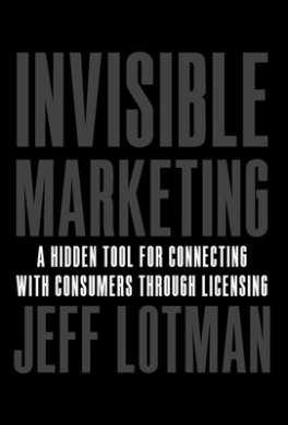 Invisible Marketing: A Hidden Tool for Connecting with Consumers through Licensing cover