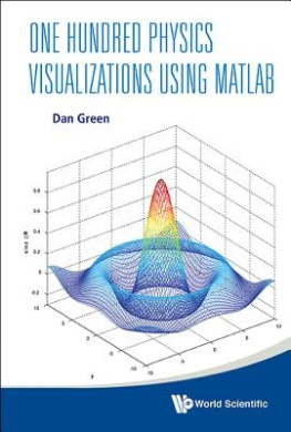 One Hundred Physics Visualizations Using MATLAB (with DVD-Rom) [With DVD ROM] cover