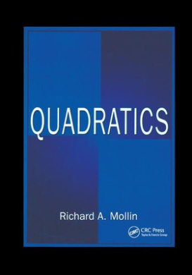 Quadratics (Discrete Mathematics and Its Applications) cover